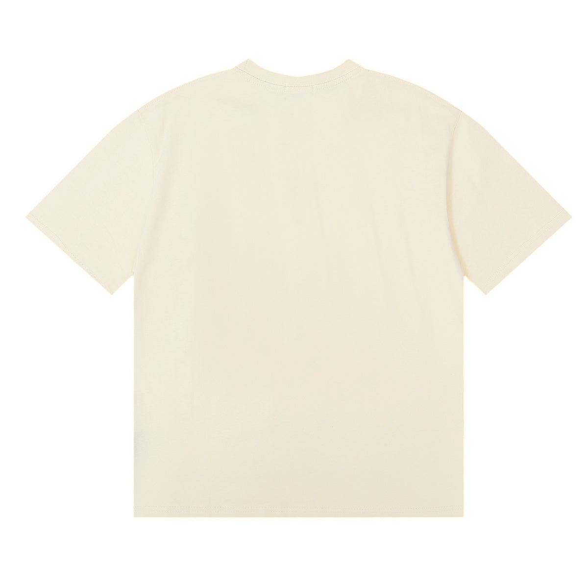 Rhude T-shirts Flag Badge Cotton Casual Short Sleeve Men and Women