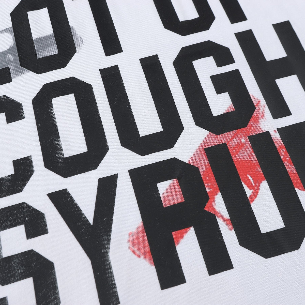 THAT'S A AWFUL LOT OF COUGH SYRUP Pistol Graphic Short-Sleeve T-Shirt ¡ª detail