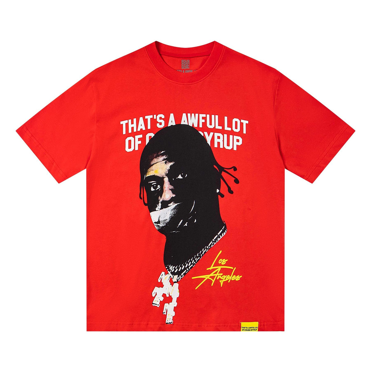 THAT'S A AWFUL LOT OF COUGH SYRUP Portrait Graphic T-Shirt ¡ª front