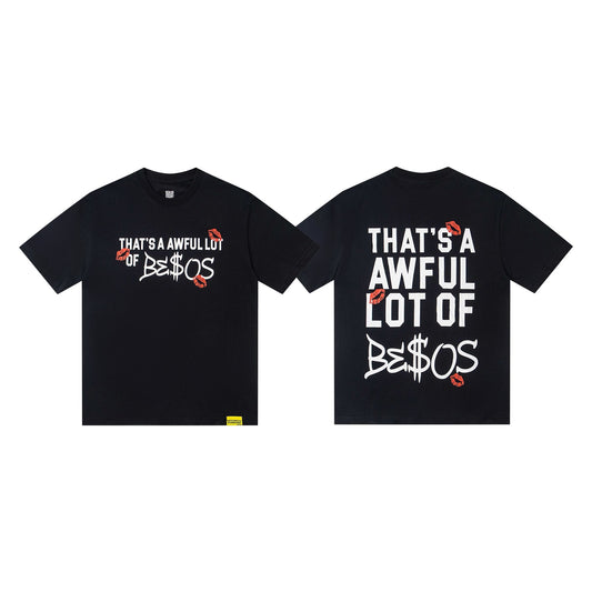 THAT'S A AWFUL LOT OF COUGH SYRUP Black Graphic Short-Sleeve T-Shirt ¡ª hero