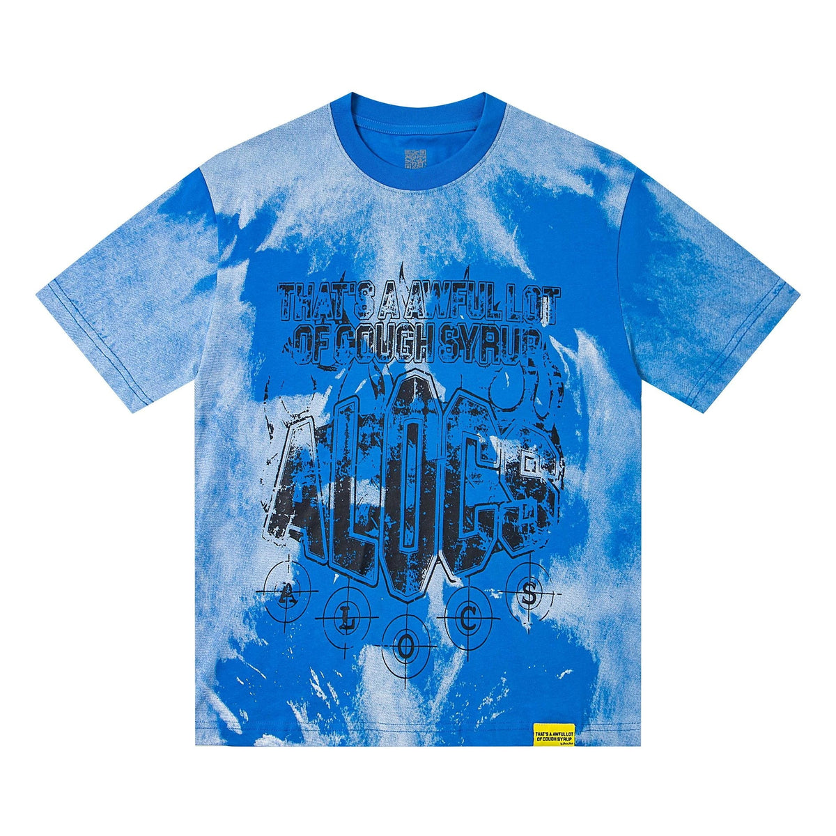 THAT'S A AWFUL LOT OF COUGH SYRUP Tie-Dye Graphic T-Shirt ¡ª hero