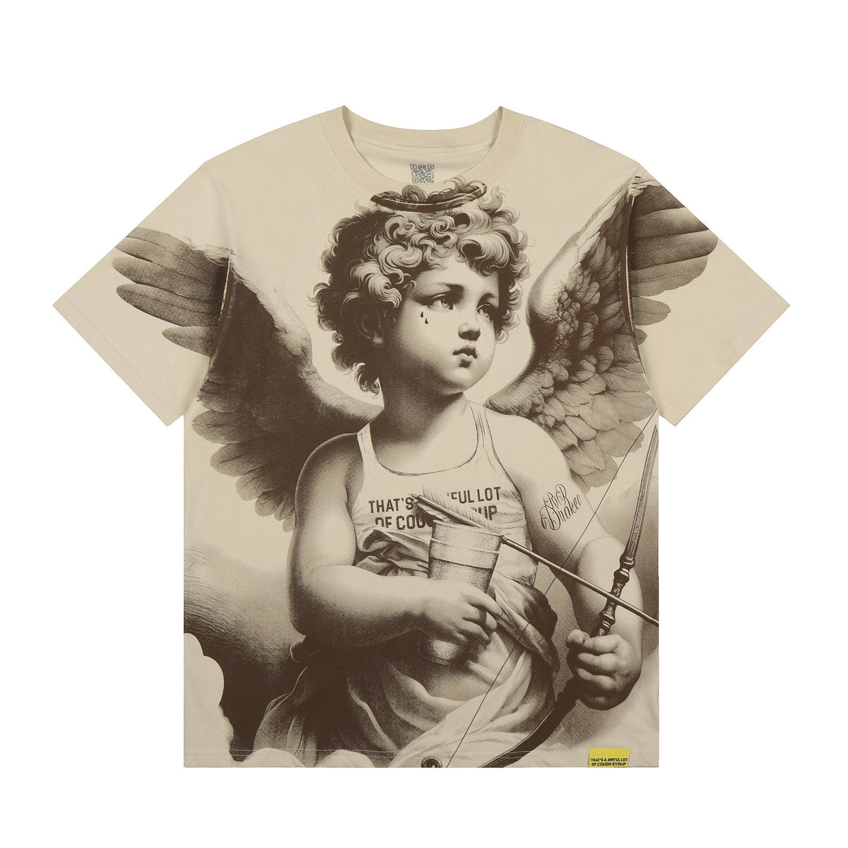 THAT'S A AWFUL LOT OF COUGH SYRUP Cherub Graphic T-Shirt ¡ª front