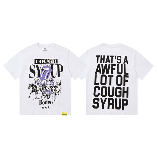 THAT'S A AWFUL LOT OF COUGH SYRUP Front & Back Graphic T-Shirt ¡ª hero