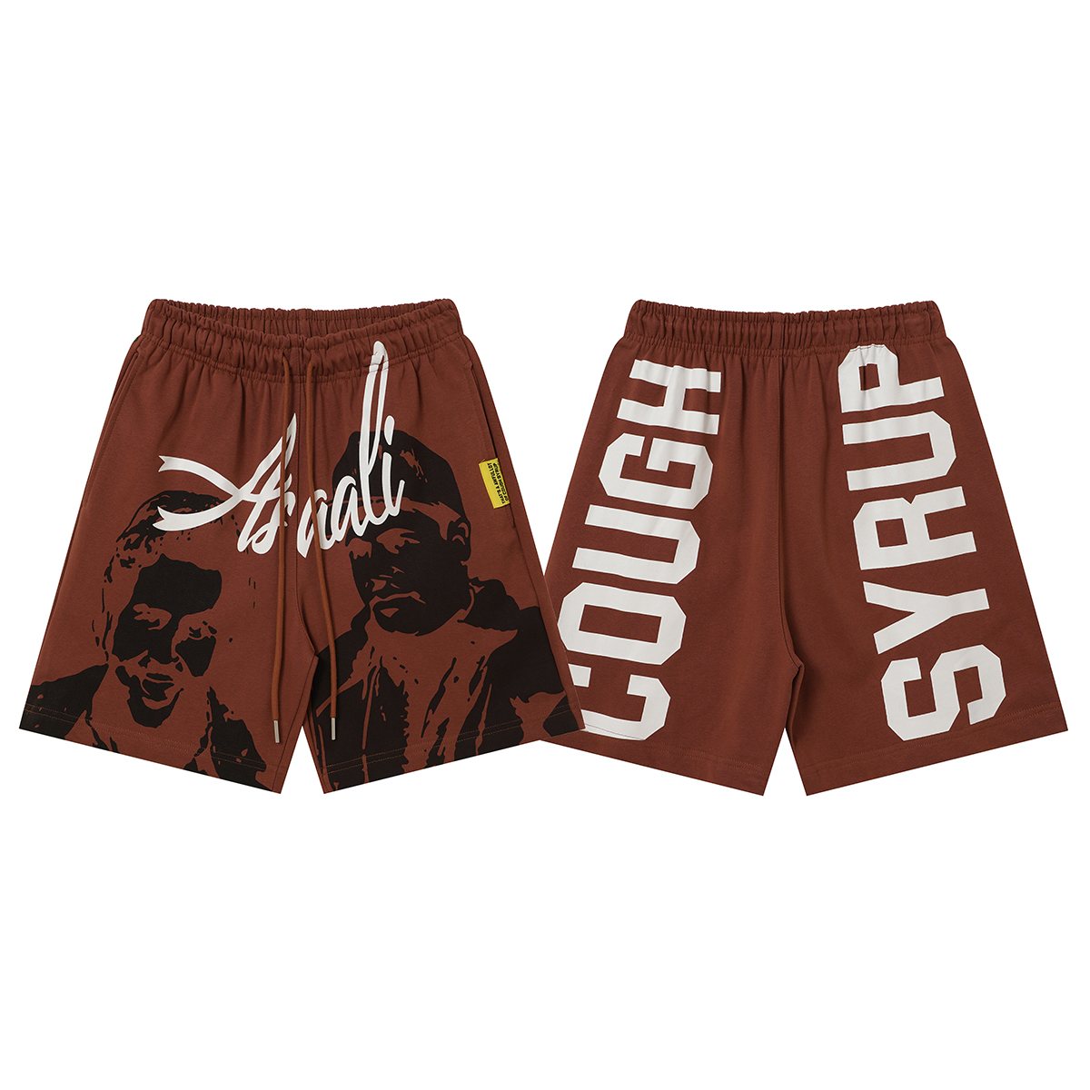 THAT'S A AWFUL LOT OF COUGH SYRUP Portrait Graphic Shorts ¡ª front