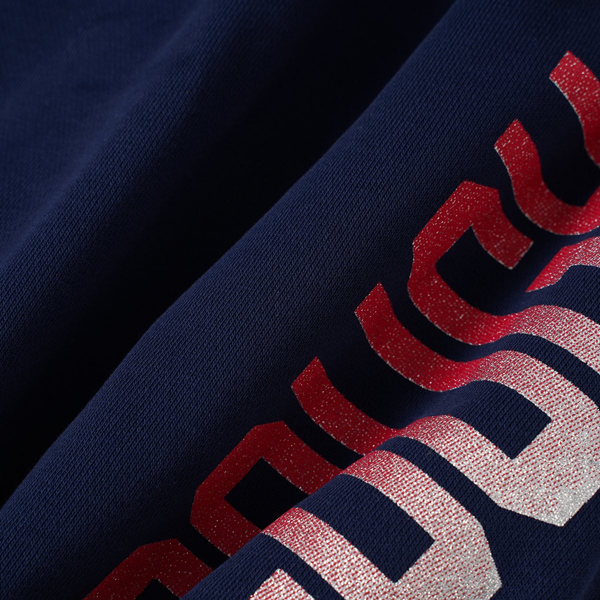 THAT'S A AWFUL LOT OF COUGH SYRUP Navy Graphic Shorts ¡ª detail